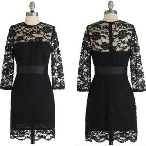 BB Dakota Black Lace Dress NWT